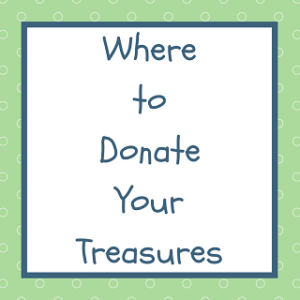 where to donate your treasures